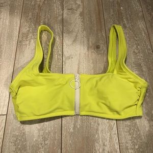 Target Neon Yellow Swimsuit Top